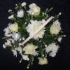 White Rose Basket - Top View